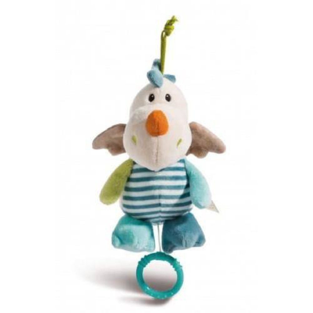 NICI 43708 Zabawka z pozytywką Smok Dragilu 18cm. Schubert