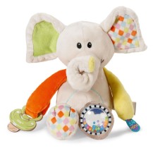 NICI Activity przytulanka z grzechotką i zapinką na smoczek My first