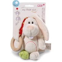 Nici 37879 uchwyt Tilli z pierścieniem drewnianym, 15 cm 