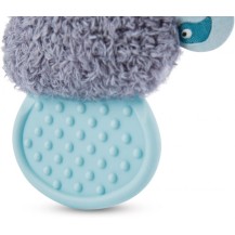 NICI 48044 Teething Ring Penguin Wading Sign 11 cm Grey