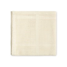 Sensillo Lulu Ażurowy kocyk 95 x 95 cm natural