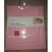 DuetBaby kocyk bawełna jersay różowy