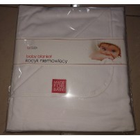 DuetBaby kocyk na lato bawełna jersay biały