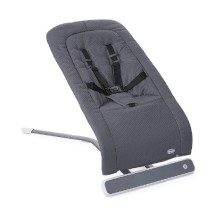 CHICCO Rhythm`n` Sound leżaczek bujaczek pozytywka Moon Grey