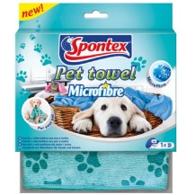 Ściereczka dla psów i kotów Spontex Pet Towel Microfibre 1 szt.