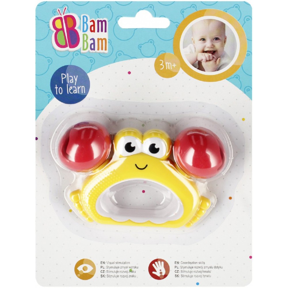 Bam Bam grzechotka krabik