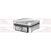 Gofrownica MPM MGO-13 | AGD Prime