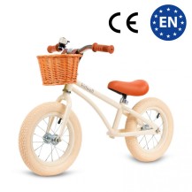 Kidwell Rowerek CLASSY Cream 12" koła z koszyczkiem