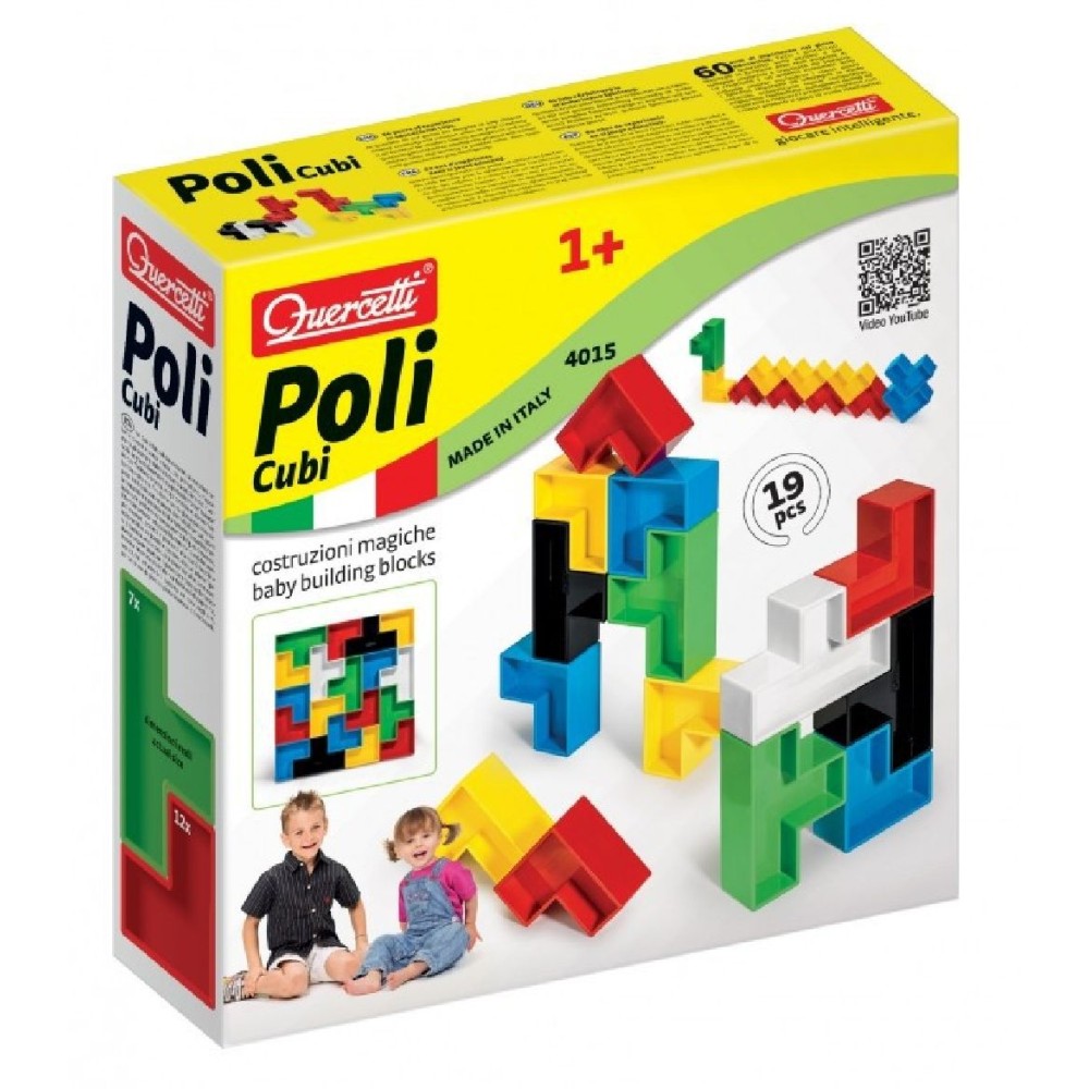 Quercetti Poli Cubi 4015 klocki  