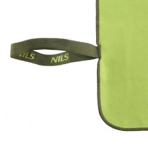 Ręcznik z mikrofibry Nils NCR12 zielony