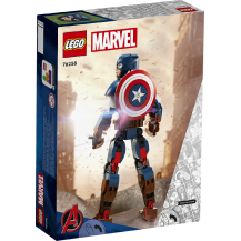 Lego Marvel Figurka Kapitana Ameryki do zbudowania 76258