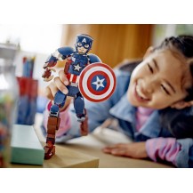 Lego Marvel Figurka Kapitana Ameryki do zbudowania 76258