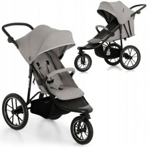 Wózek spacerowy Kinderkraft Helsi Dust Grey