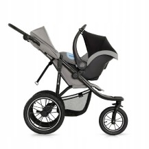 Wózek spacerowy Kinderkraft Helsi Dust Grey