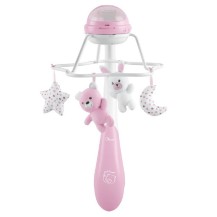 Chicco Rainbow Karuzela 3w1 różowa
