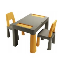 TEGGI TI-011-172 Komplet MULTIFUN 1+2 grafitowy/musztardowy