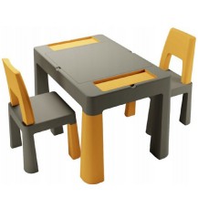 TEGGI TI-011-172 Komplet MULTIFUN 1+2 grafitowy/musztardowy