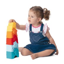 Chicco ECO+ Układanka i wieża zwierzątka 2W1