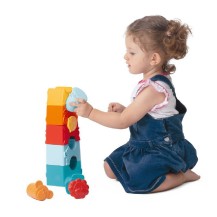 Chicco ECO+ Układanka i wieża zwierzątka 2W1