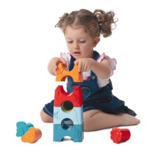 Chicco ECO+ Układanka i wieża zwierzątka 2W1