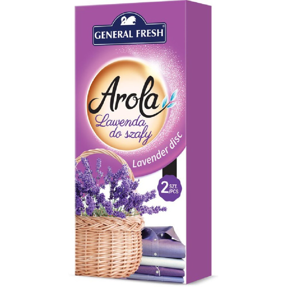 General Fresh Arola odświeżacz do szafek Lawenda 2 szt