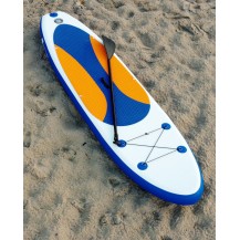 JoySports Deska SUP Stand Up Paddle 300cm pomarańczowo - niebieska PDB-40002