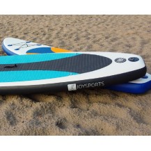 JoySports Deska SUP Stand Up Paddle 300cm niebiesko - szara PDB-40001