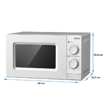 Kuchenka Mikrofalowa MPM 20-KMM-11 Biała