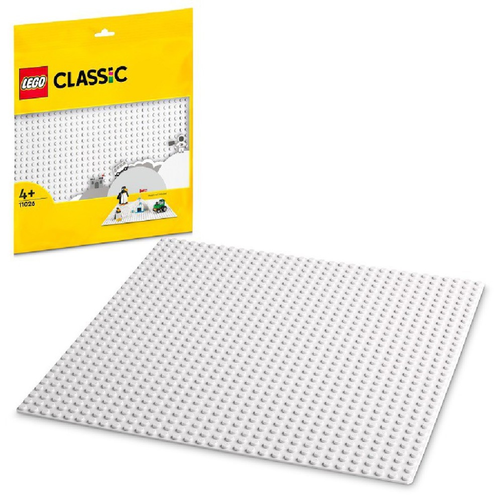 Lego Classic Biała płytka konstrukcyjna 11026