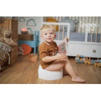 Teggi Potti nocnik ergonomiczny biało różowy
