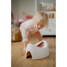 Teggi Potti nocnik ergonomiczny biało różowy