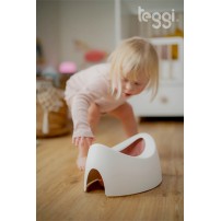Teggi Potti nocnik ergonomiczny biało różowy