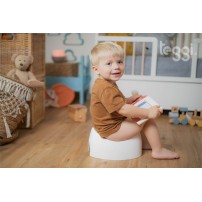 Teggi Potti nocnik ergonomiczny biało różowy