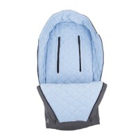 CuddleCo Śpiworek wodoodporny Comfi-Extreme szaro niebieski dino