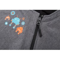 CuddleCo Śpiworek wodoodporny Comfi-Extreme szare roboty