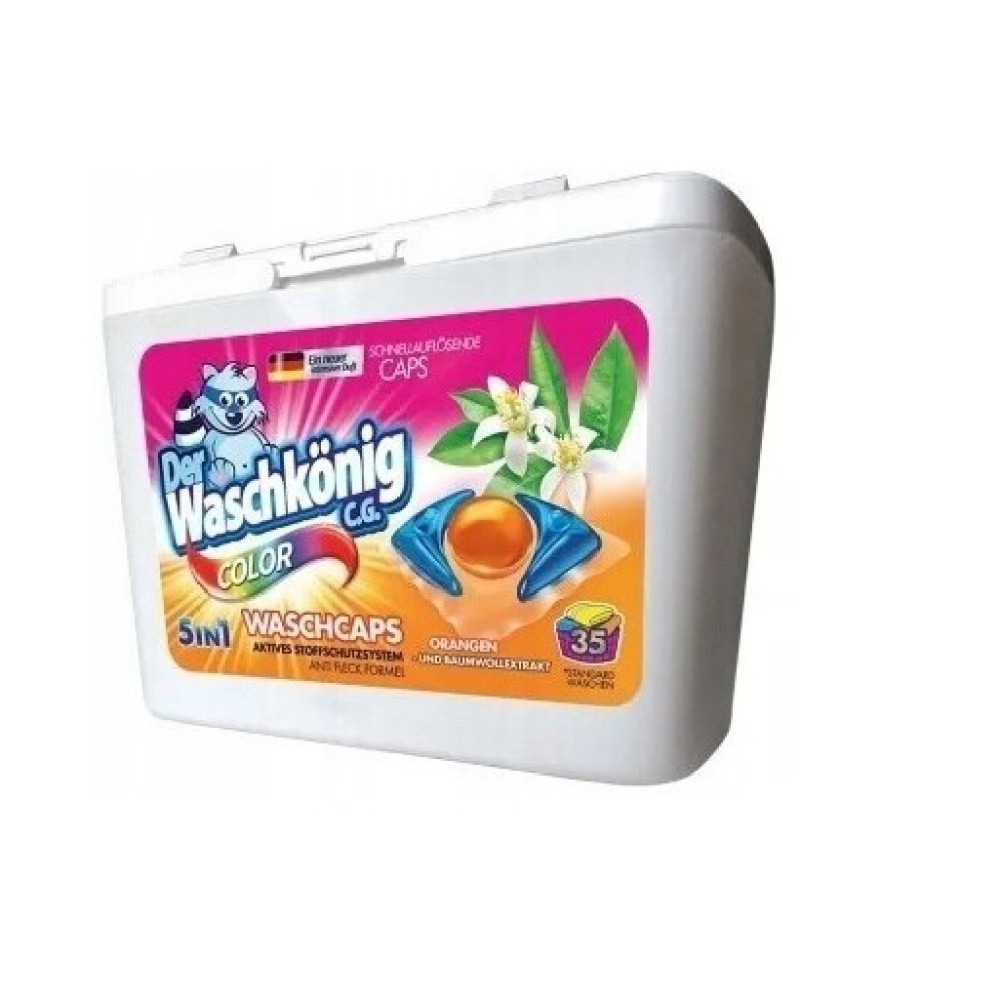 Waschkönig Kapsułki do prania Color 35 szt