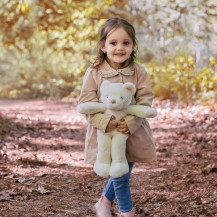 Teddykompaniet Pluszak Miś Sven kremowy 35 cm