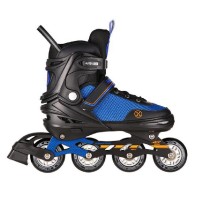Rolki Nils 2w1 NH18188A M(34-38) czarno-niebieskie