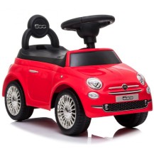 Sun Baby Jeździk pchacz chodzik Fiat 500 - Corallo red