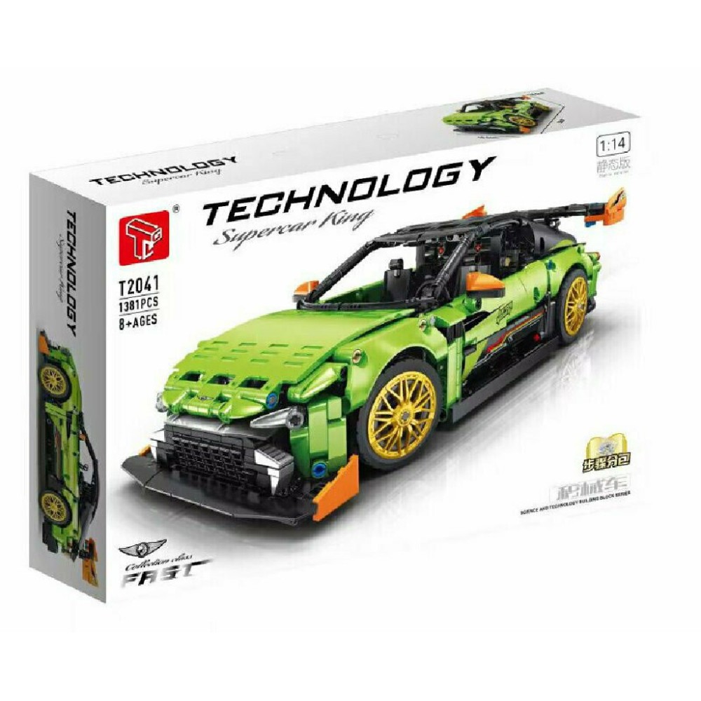 Hh Poland Klocki konstrukcyjne Auto sportowe 1381el 380456