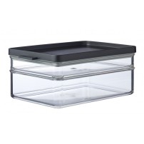 Pojemnik na wędliny i sery Mepal Omnia 500+1200 ml Nordic Black