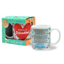 Kukartka Kubek Premium Q Dziadek Kocham Cię