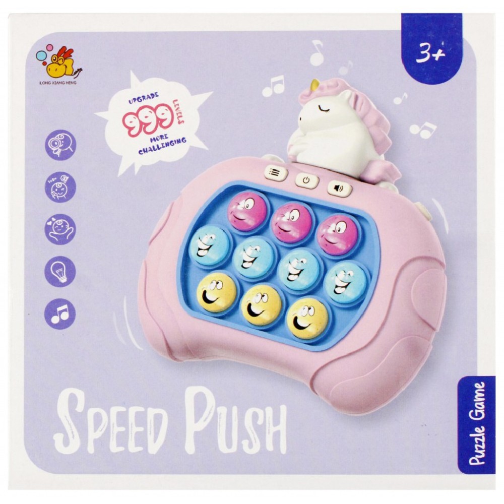 Gra elektroniczna Pop it Jednorożec PUD SPEEDPUSH