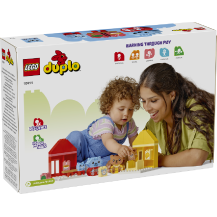 Lego Duplo Codzienne czynności — jedzenie i pora snu 10414