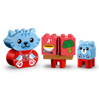 Lego Duplo Codzienne czynności — jedzenie i pora snu 10414