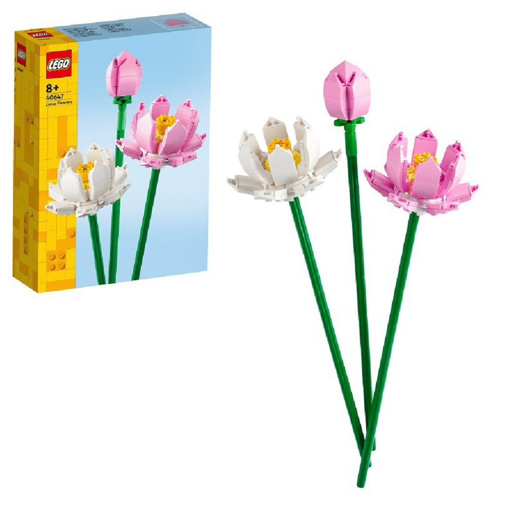 Lego Icons Kwiaty lotosu 40647