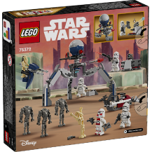 Lego Star Wars Zestaw bitewny z żołnierzem armii klonów i droidem bojowym 75372