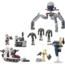Lego Star Wars Zestaw bitewny z żołnierzem armii klonów i droidem bojowym 75372