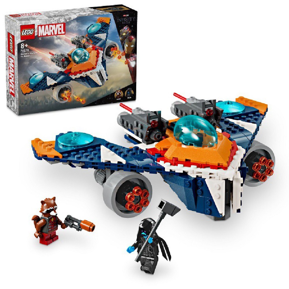 Lego Marvel Warbird Rocketa vs. Ronan 76278