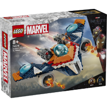 Lego Marvel Warbird Rocketa vs. Ronan 76278